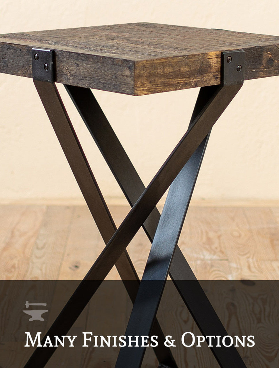 Urban Forge The 201 Hand-Forged Accent Table