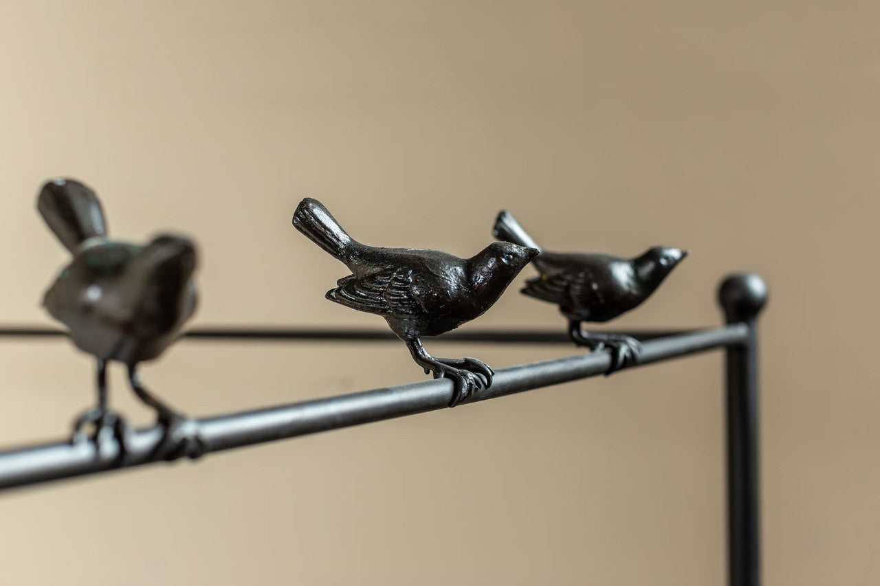 Urban Forge USA Bird on a Wire Wrought Iron Canopy Bed