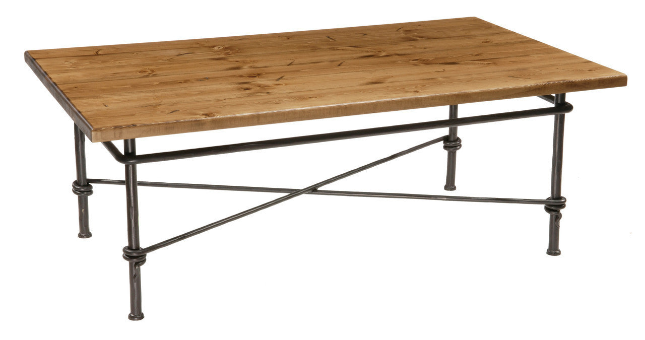 Urban Forge Big Spring Iron Coffee Cocktail Table