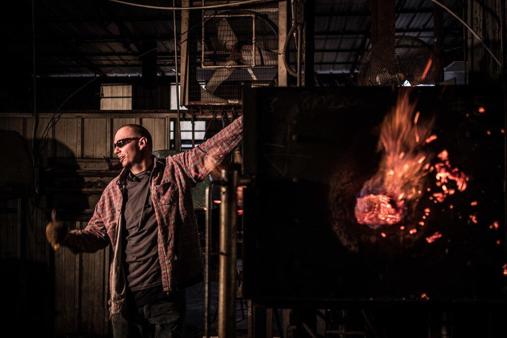Urban Forge Driftwood Dining Table