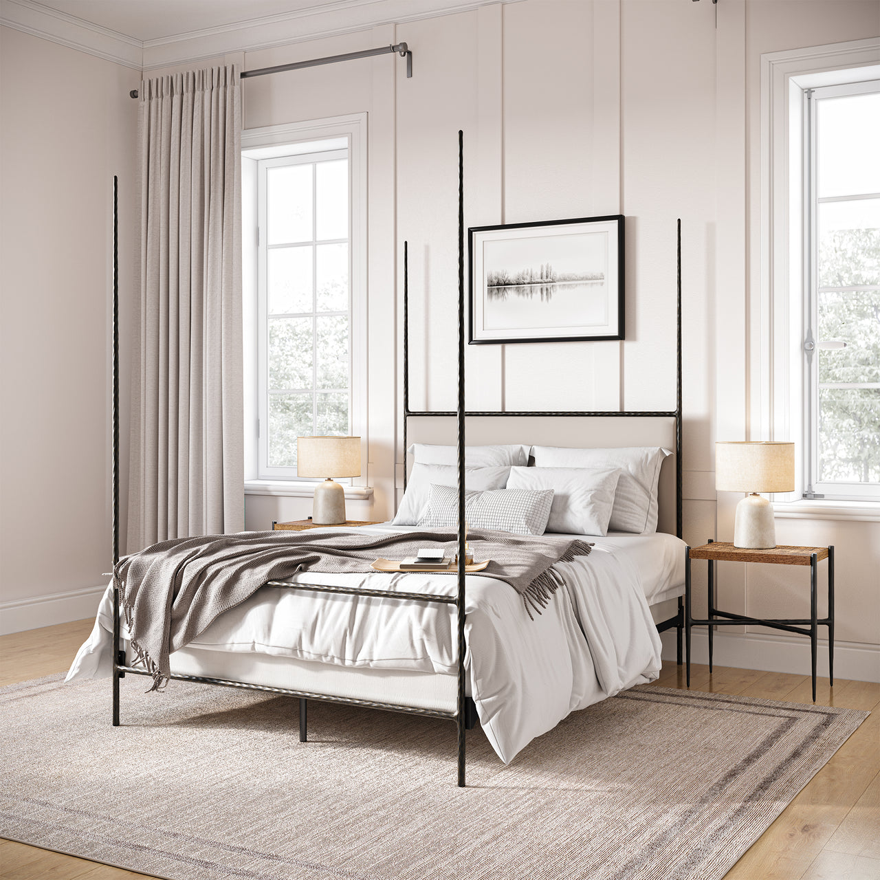 Amity Iron Side Table