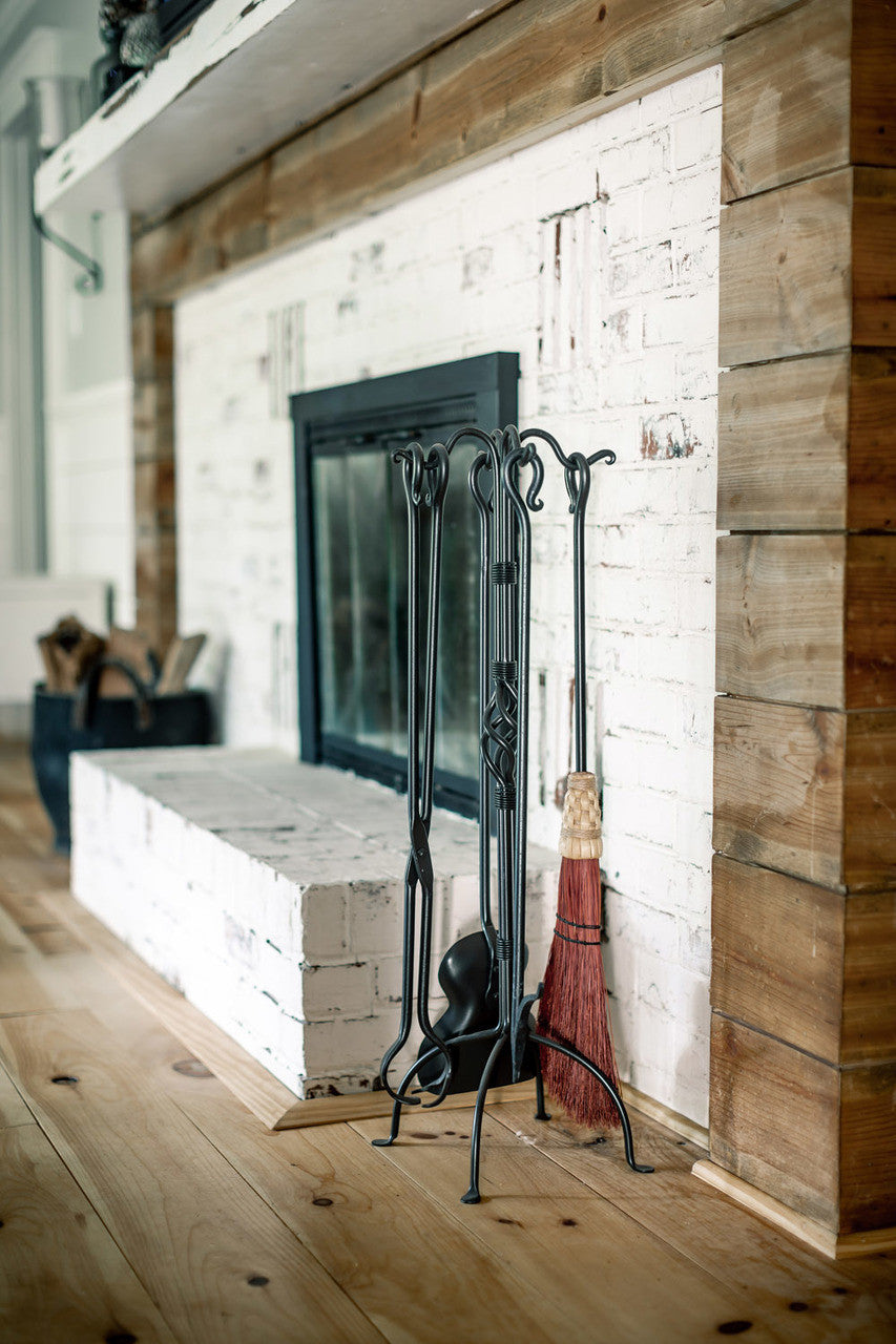 Urban Forge Woven Fireplace Tool Set - 5 Piece Set
