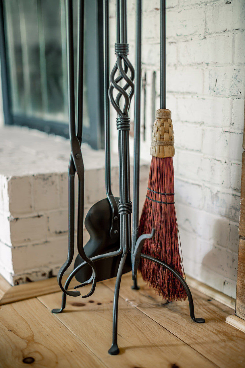 Urban Forge Woven Fireplace Tool Set - 5 Piece Set