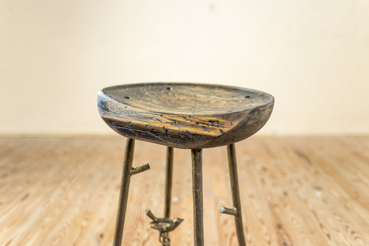 Urban Forge Bird & Branch Stool