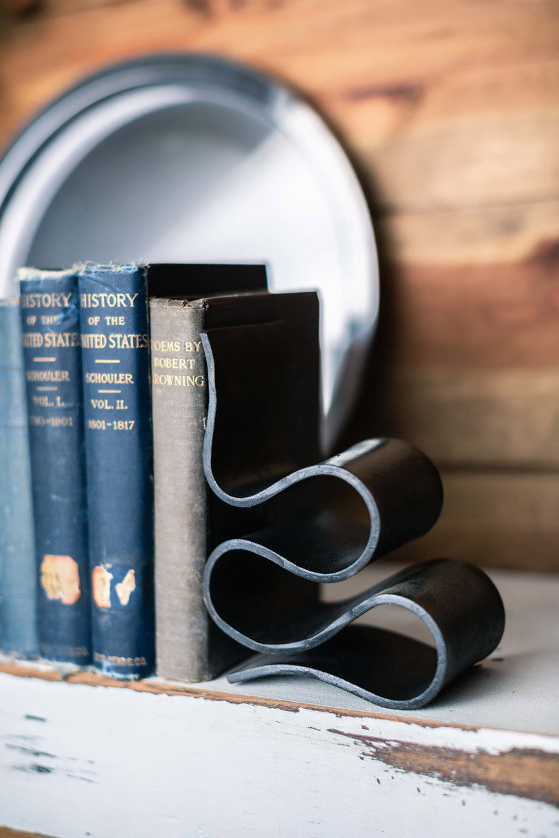 Urban Forge Forged Book Ends Set
