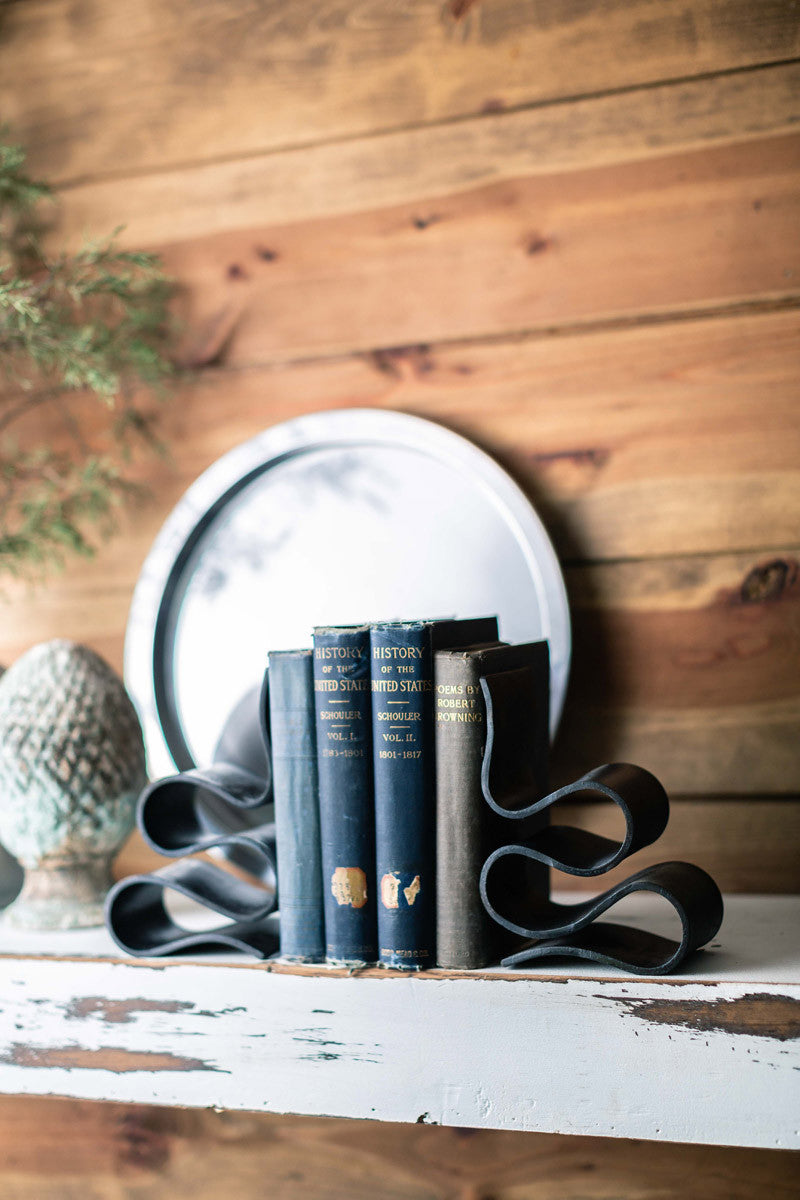 Urban Forge Forged Book Ends Set