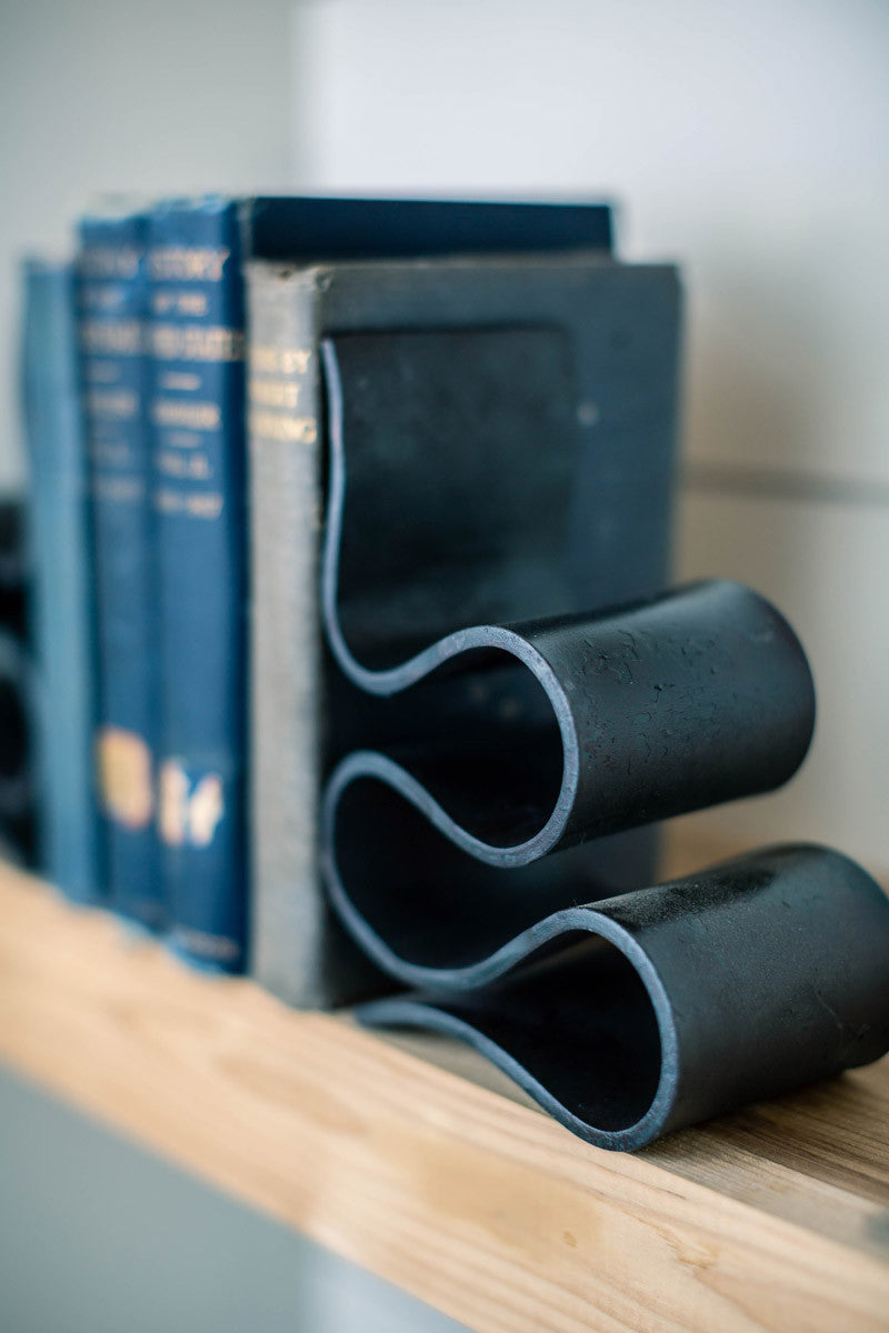 Urban Forge Forged Book Ends Set