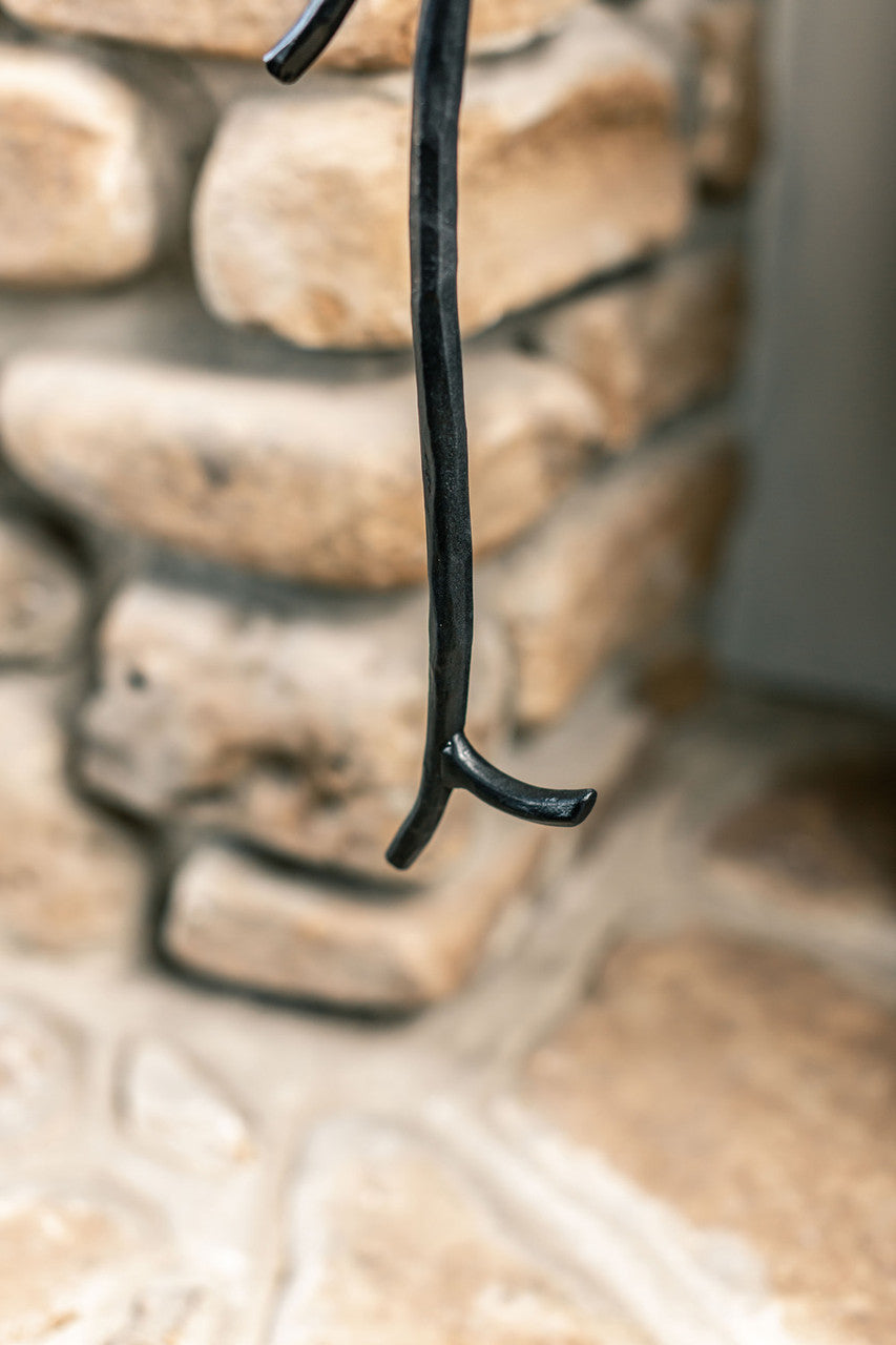 Urban Forge Sylamore Hand-Forged Iron Branch Fire Poker
