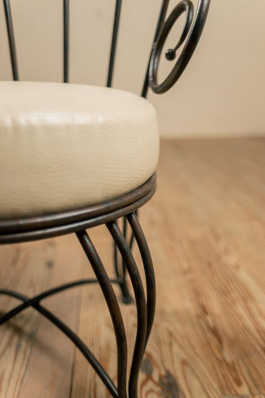 Urban Forge Caraway Iron Arm Chair