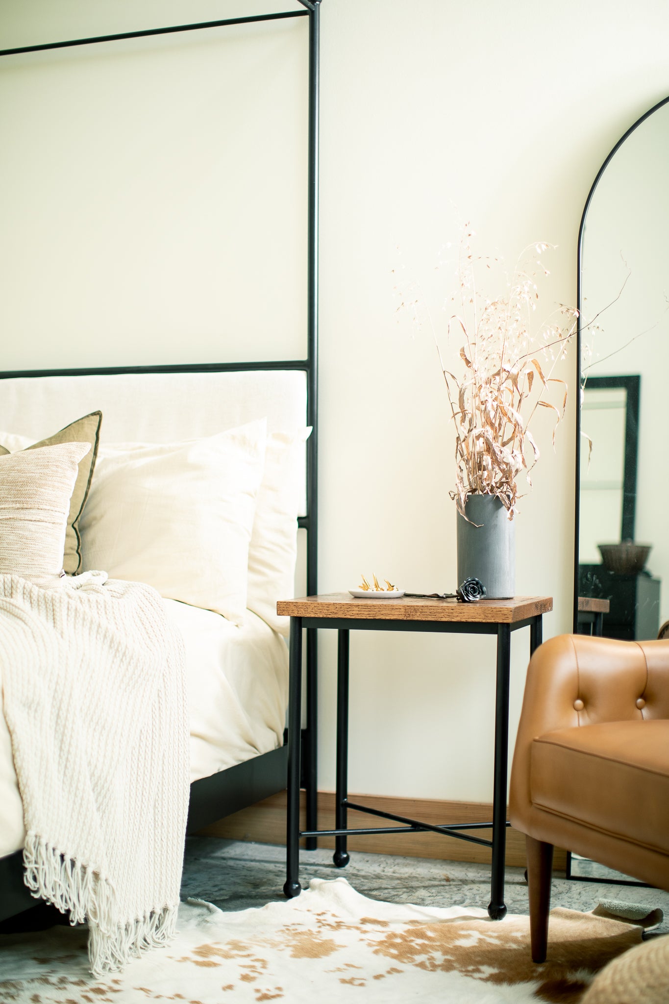 Corinth Iron Side Table