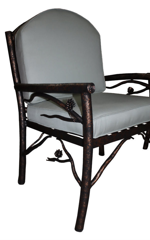 Custom Evergreen Side Chair