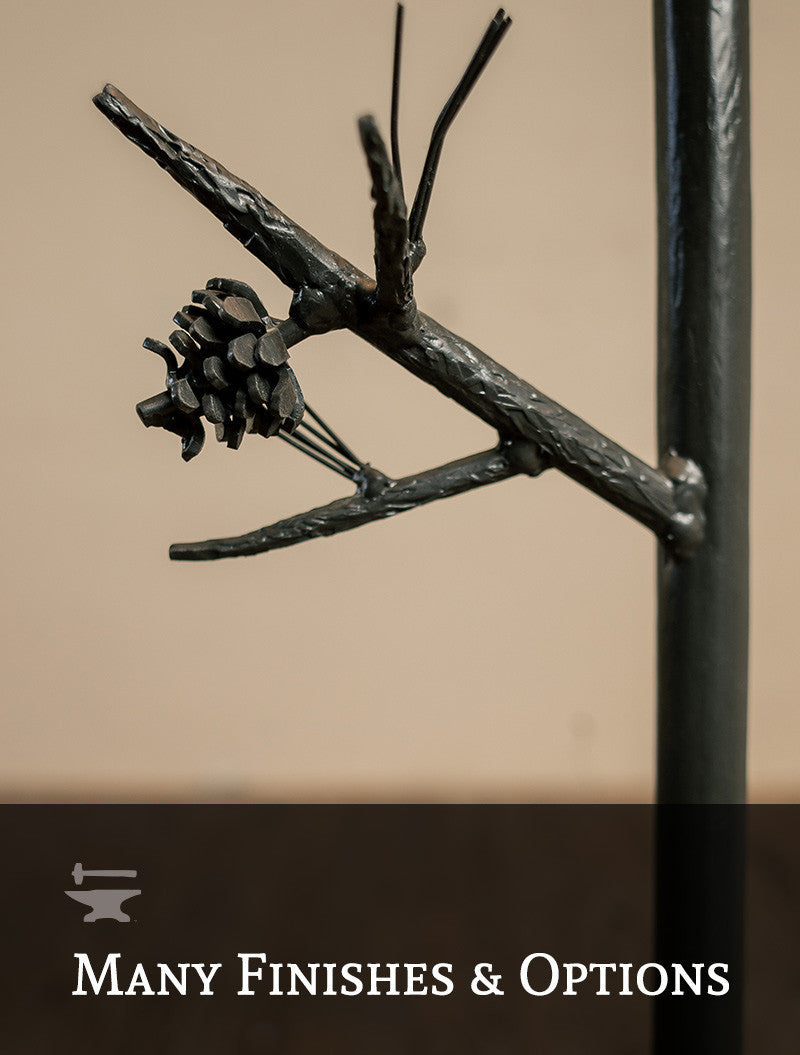 Urban Forge Evergreen Iron Floor Lamp