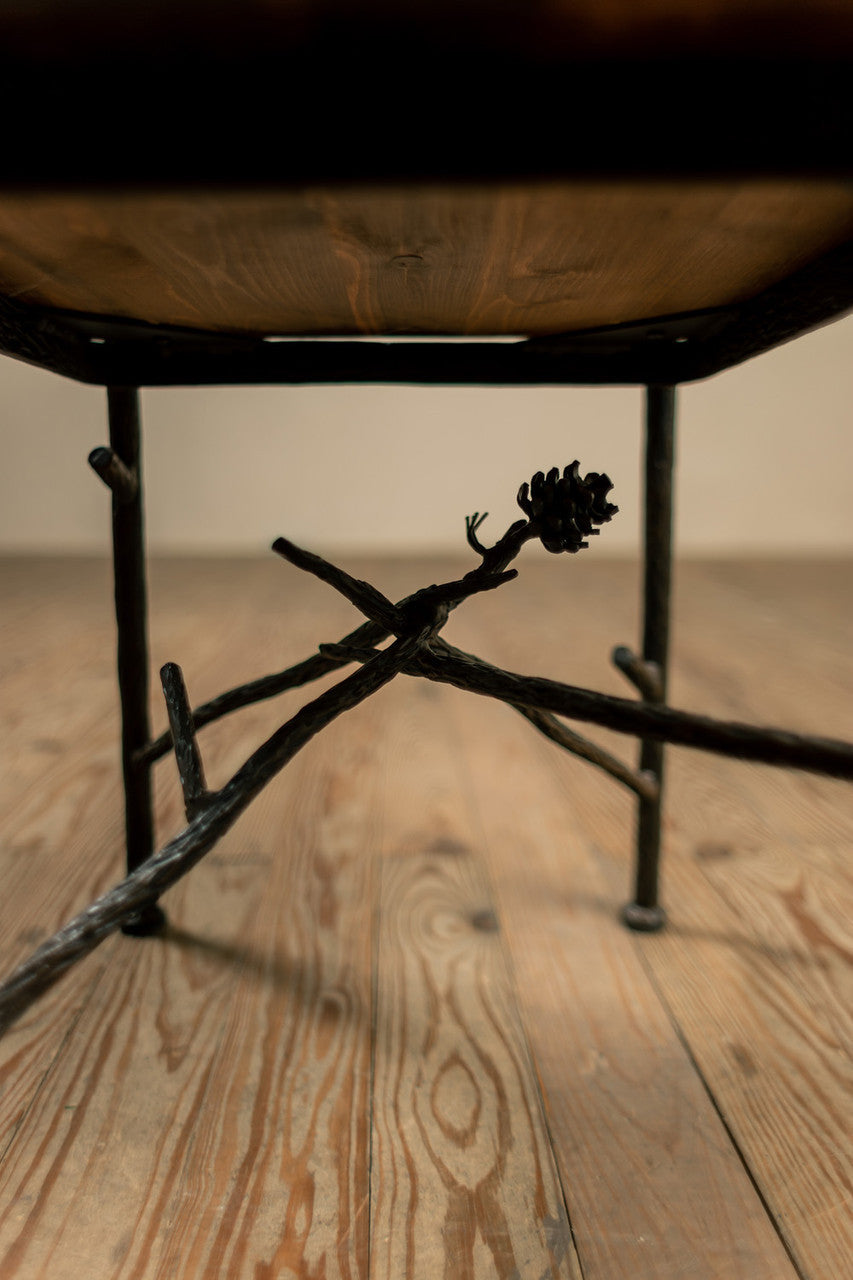 Urban Forge Evergreen Iron Side Chair