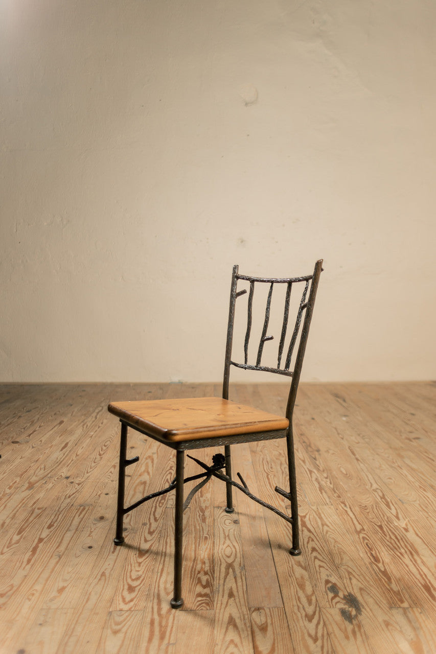 Urban Forge Evergreen Iron Side Chair