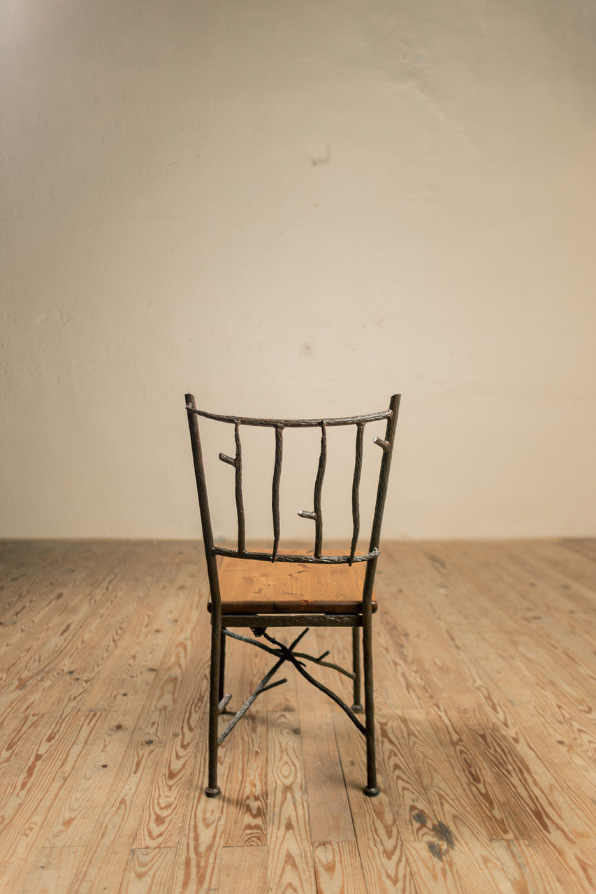 Urban Forge Evergreen Iron Side Chair