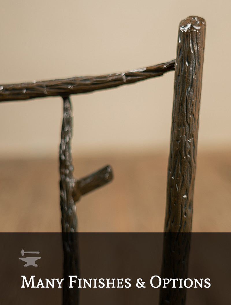 Urban Forge Evergreen Iron Side Chair
