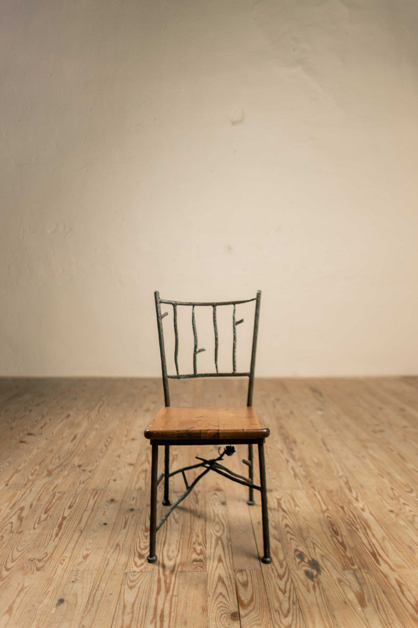 Urban Forge Evergreen Iron Side Chair