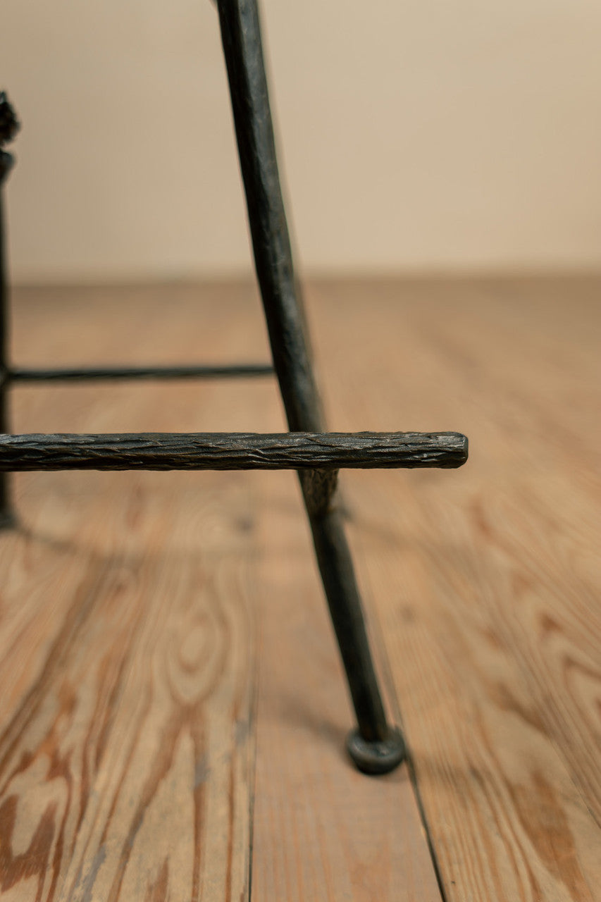 Urban Forge Evergreen Iron Stool