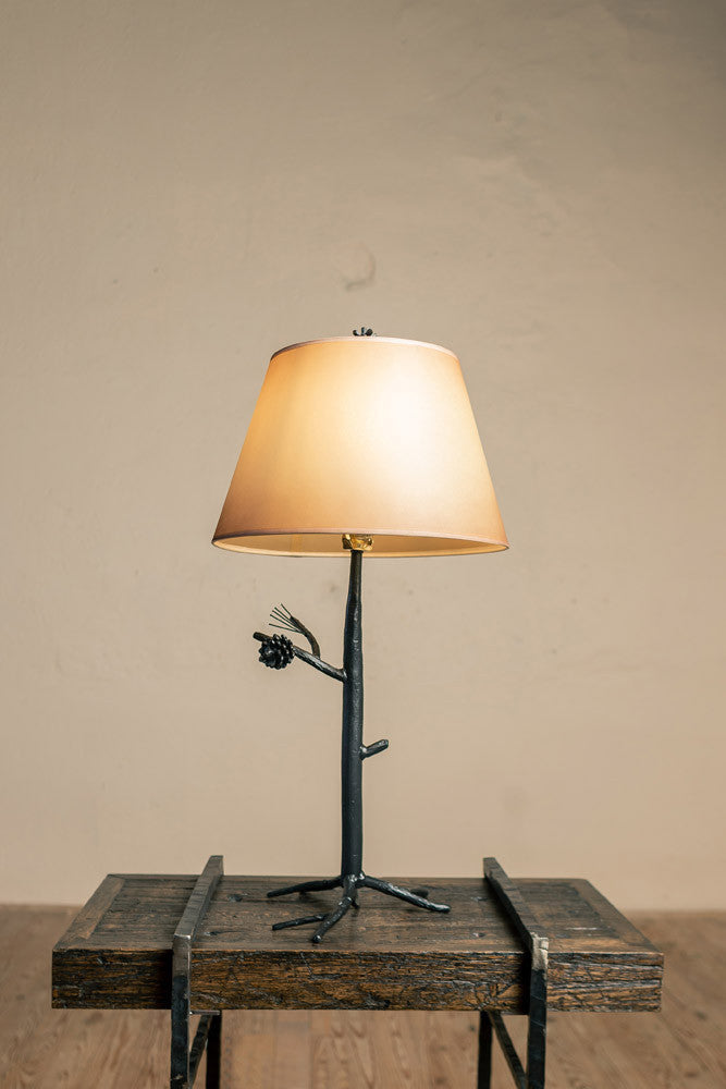 Urban Forge Evergreen Iron Table Lamp