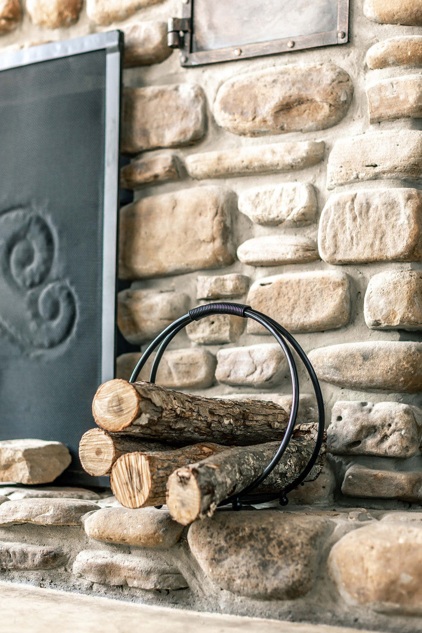 Urban Forge Sylamore Hand Forged Log Holder - Small