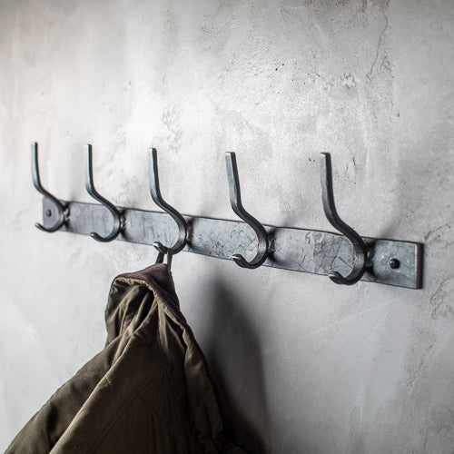 Metal Coat Amityville Wall Mounted Coat Rack Wrought Iron Wall