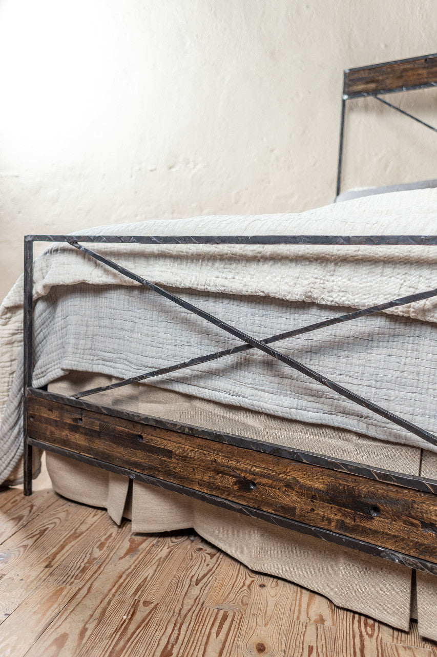 Urban Forge Meridian Hand-Forged Iron Bed