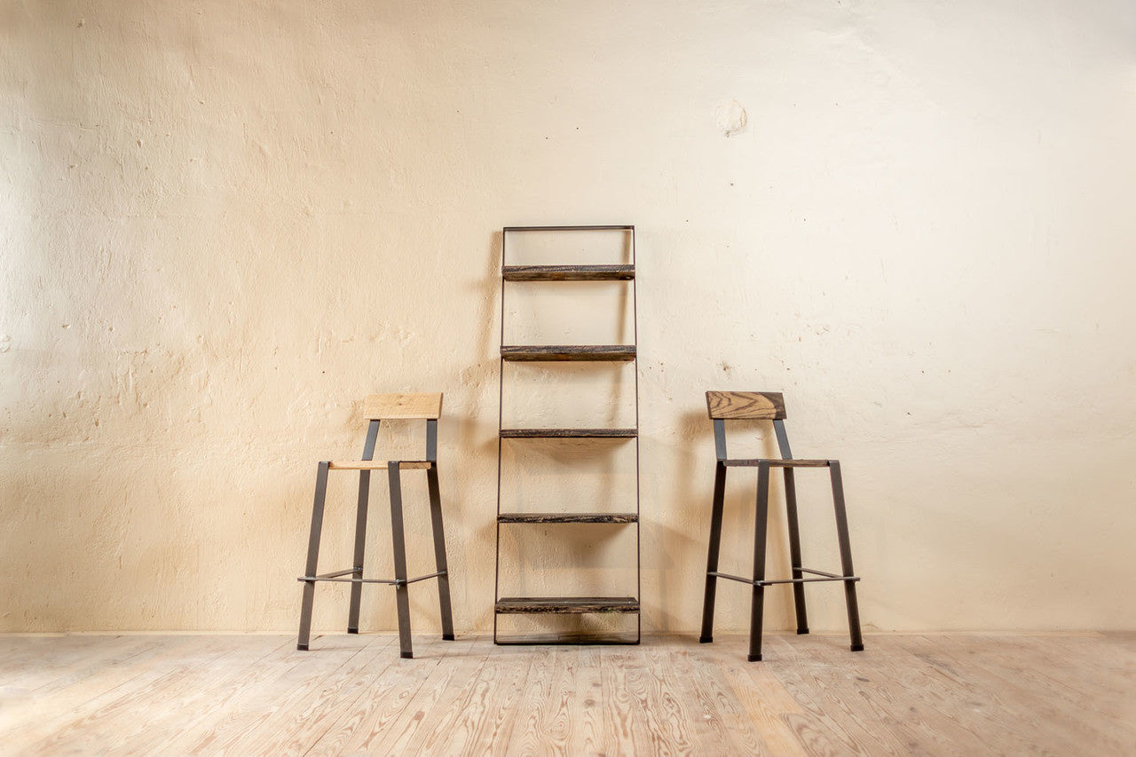 Urban Forge The 201 Narrow Ladder Wall Shelf