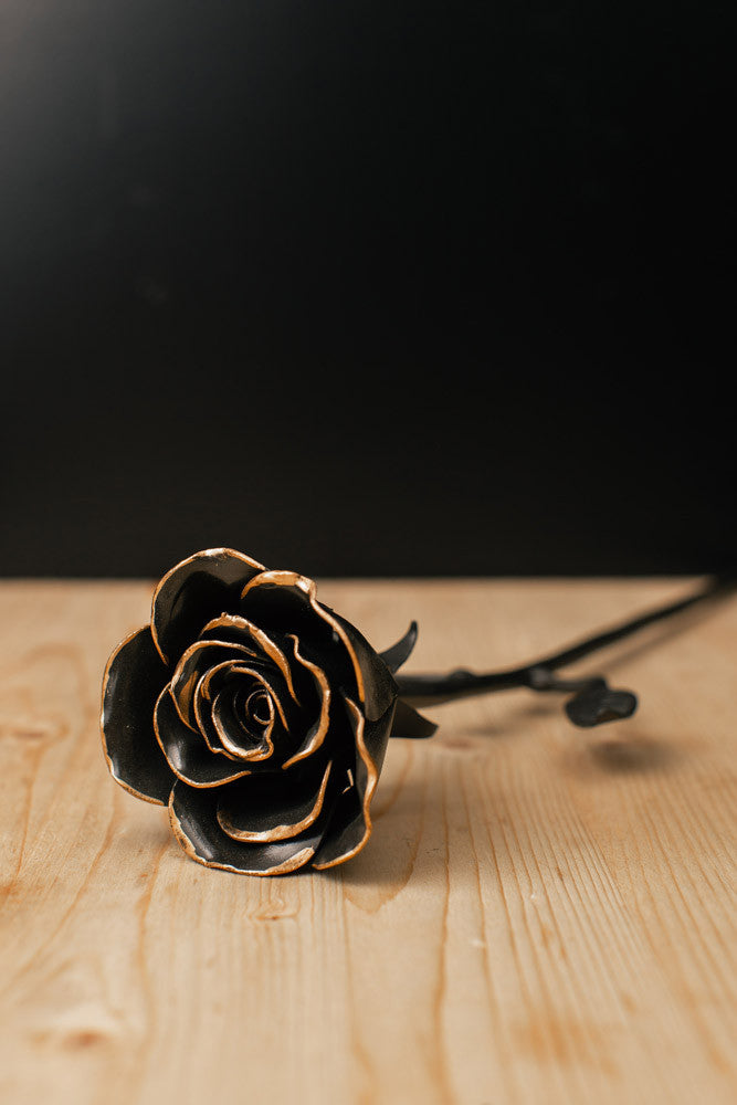 Urban Forge Hand-Forged Rose Keepsake
