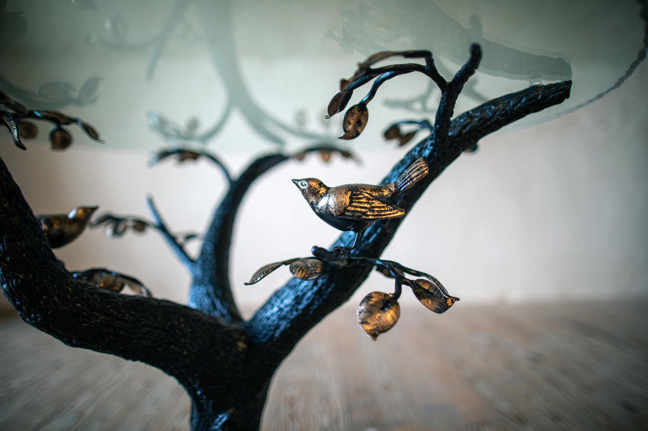 Urban Forge Tree of Life Side Table