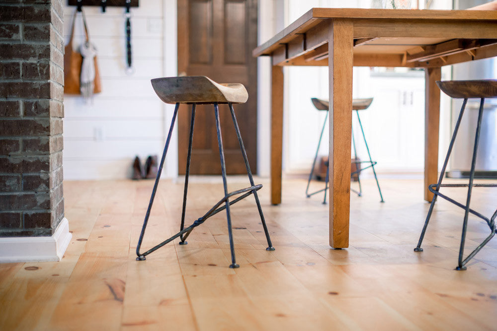 Urban Forge Twist Wrought Iron Stool