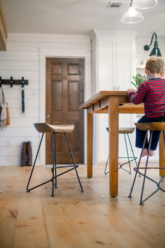 Urban Forge Twist Wrought Iron Stool