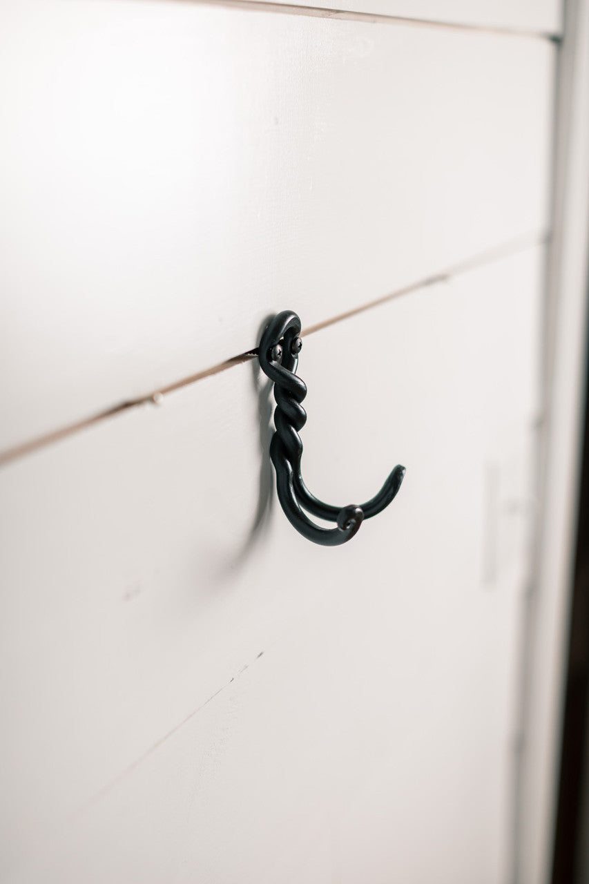 Urban Forge Spring Iron Hook Double