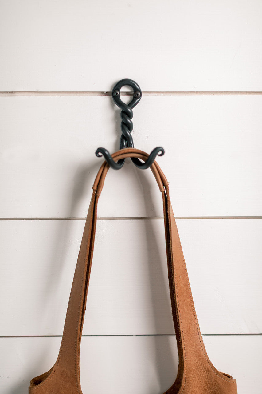 Urban Forge Spring Iron Hook Double