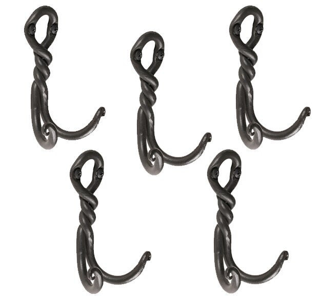 Urban Forge Spring Iron Hook Double