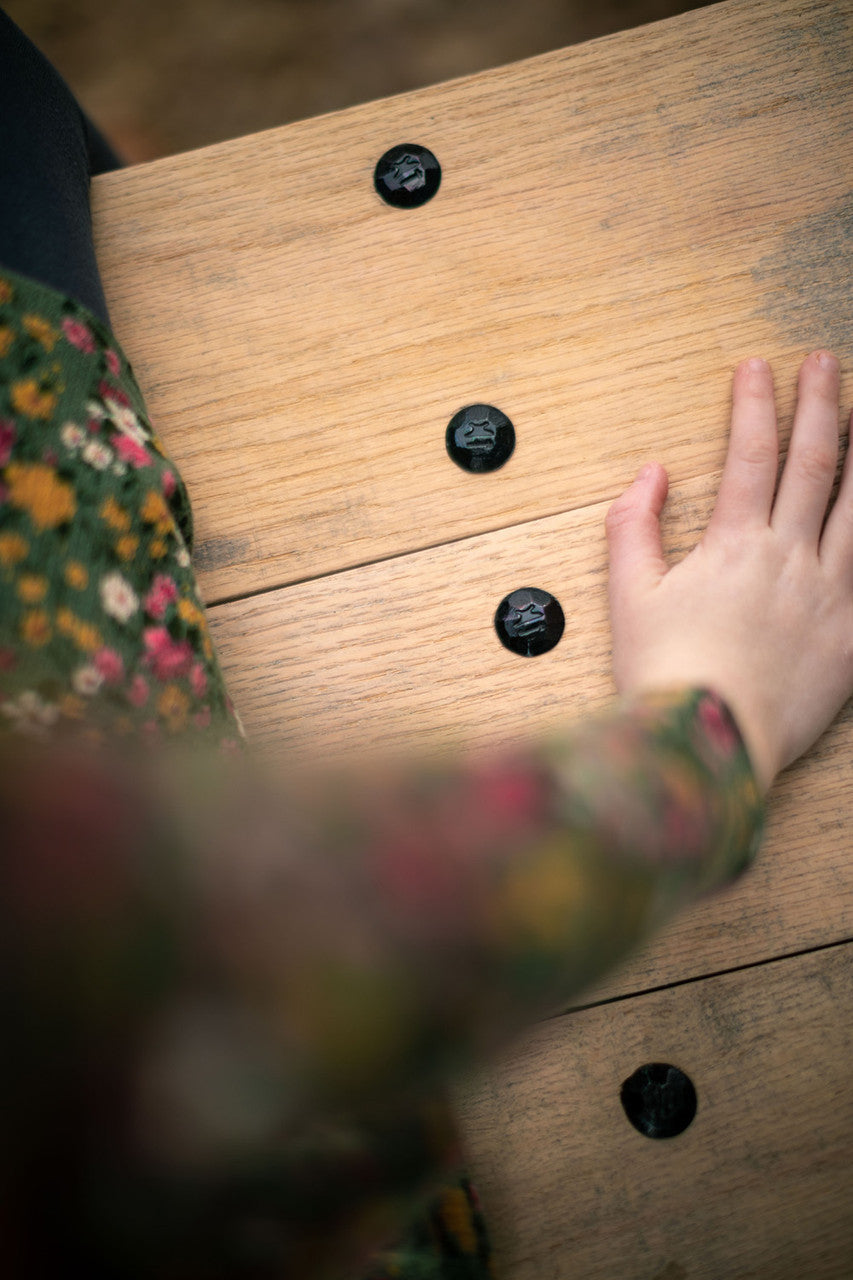 Urban Forge The 201 Swing with Oak Wood Planks