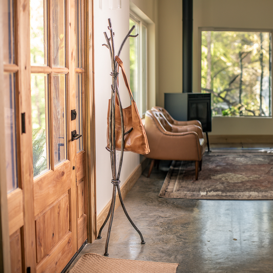 Sylamore Iron Standing Coat Rack