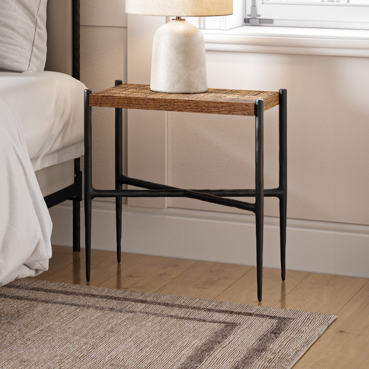 Amity Iron Side Table