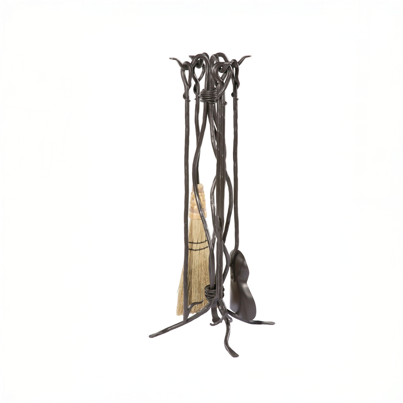 Urban Forge Black River Fireplace Tool Set - 5 Piece Set