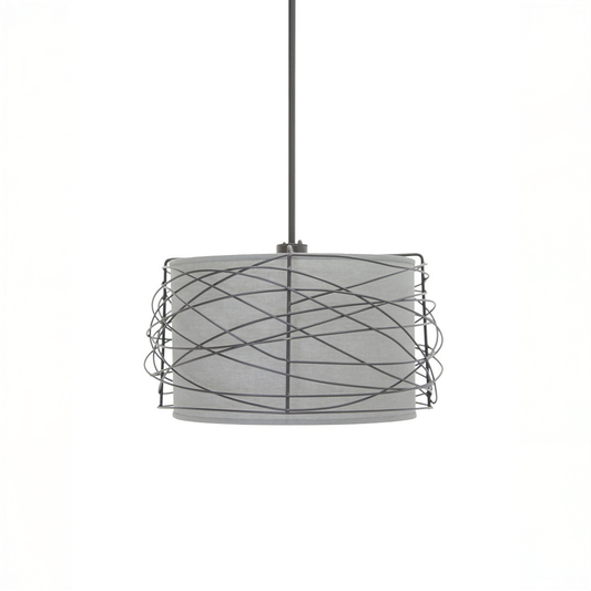 Urban Forge Black River Pendant Light