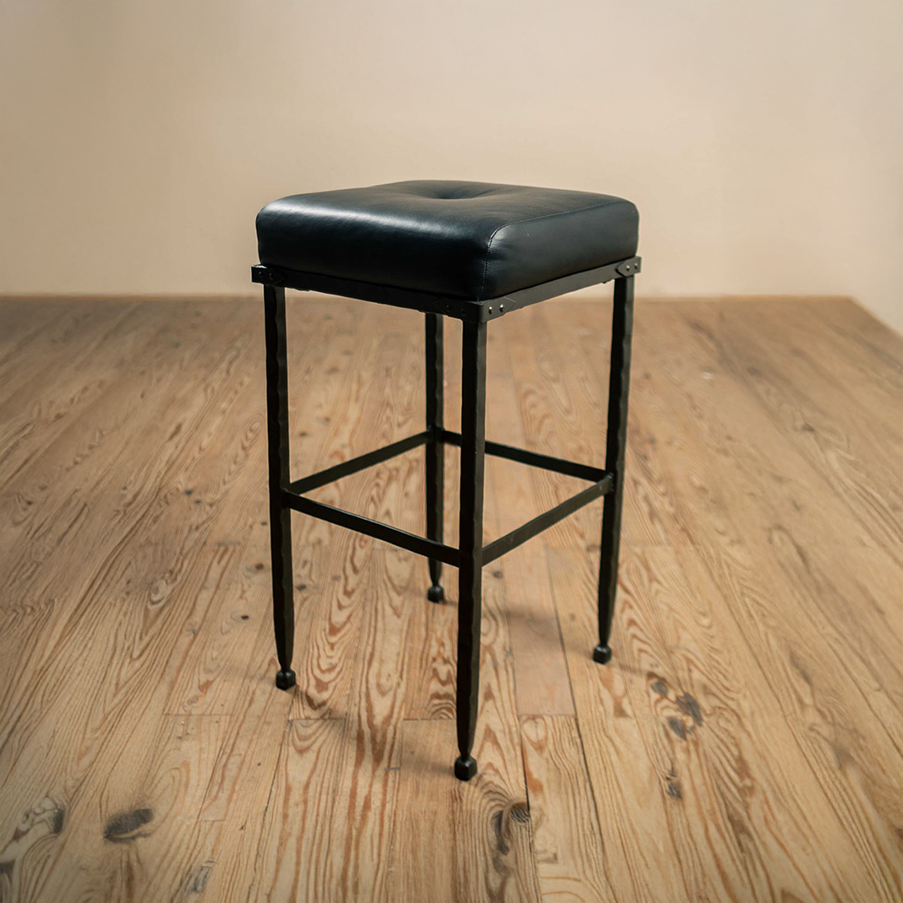 Urban Forge Blackwell Iron Stool with No Back