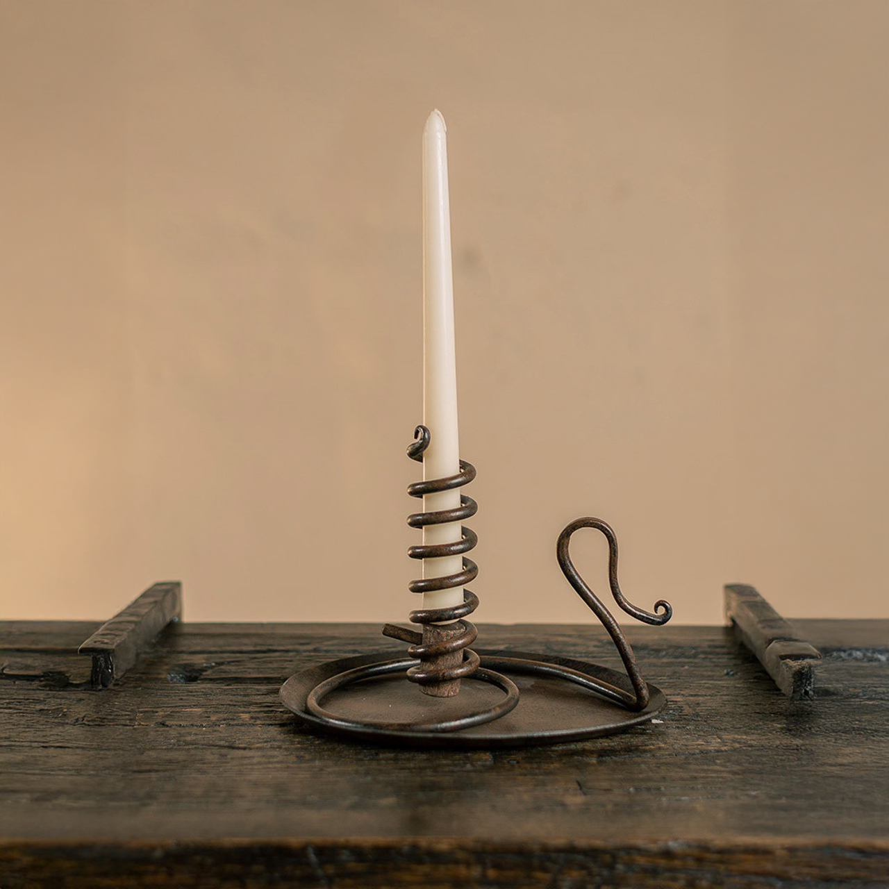 Urban Forge Courting Iron Candle Holder