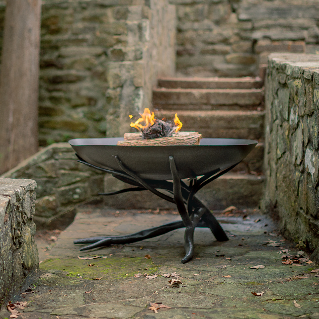 Driftwood Hand-Forged Fire Pit