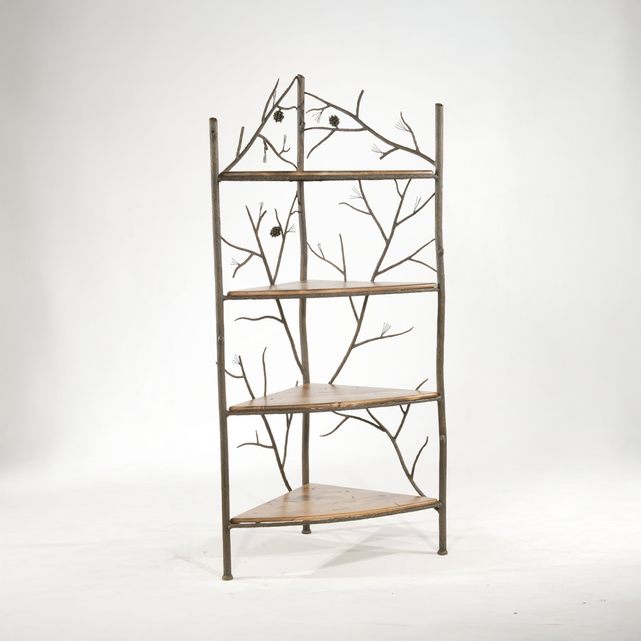Urban Forge Evergreen Iron Corner Rack