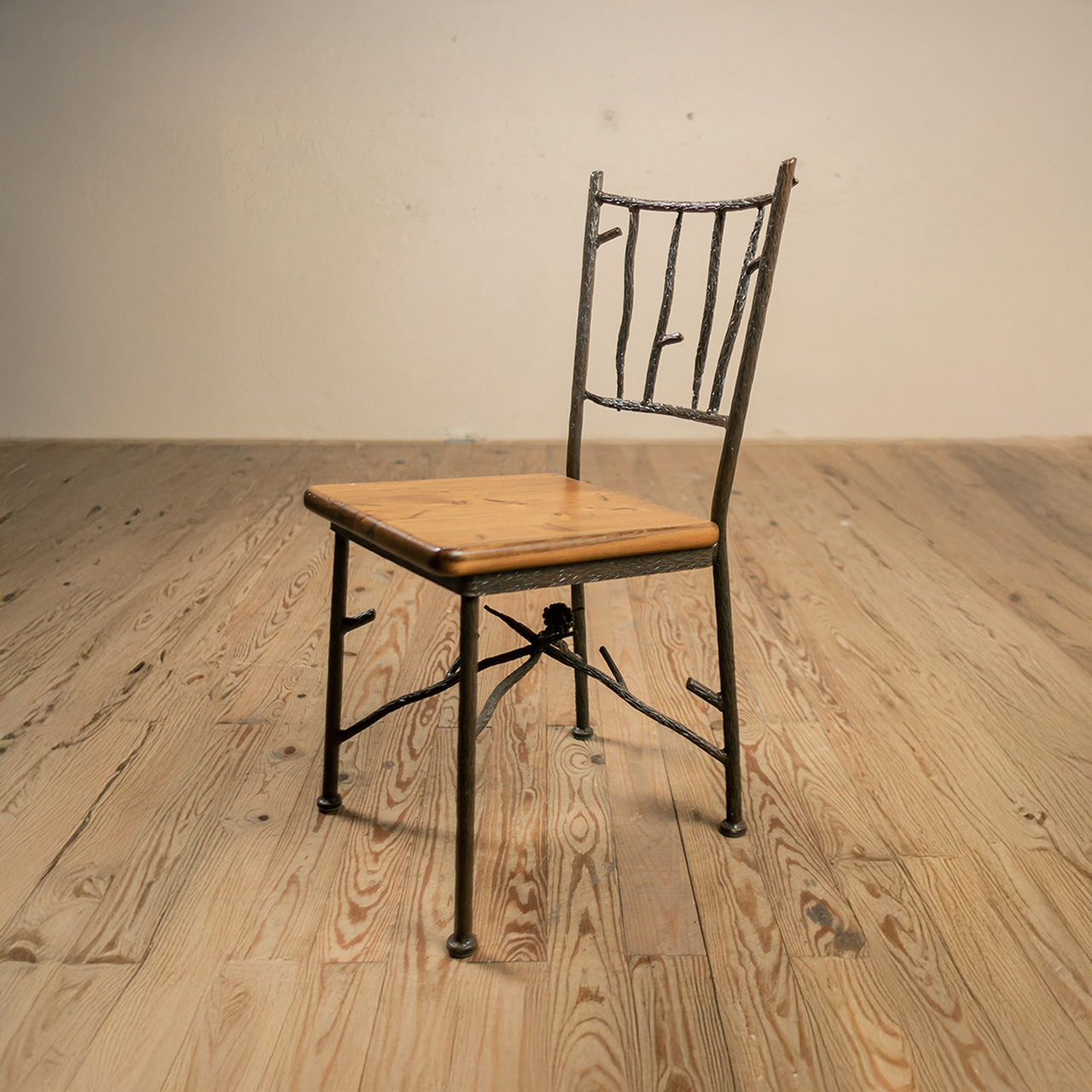 Urban Forge Evergreen Iron Side Chair