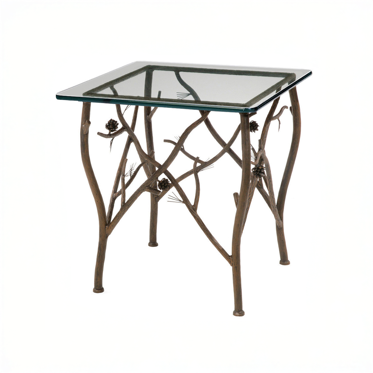 Urban Forge Evergreen Iron Side Table