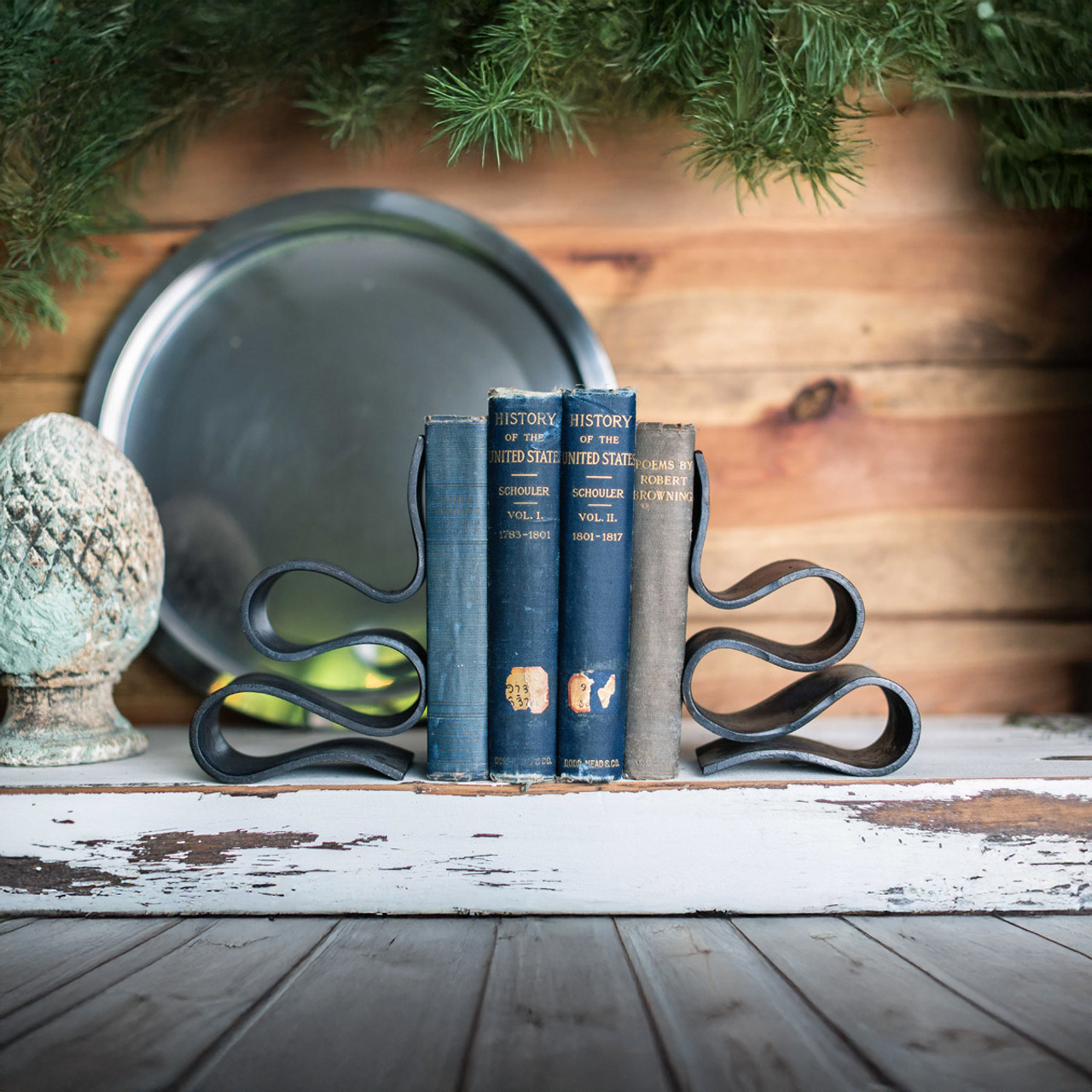 Urban Forge Forged Book Ends Set