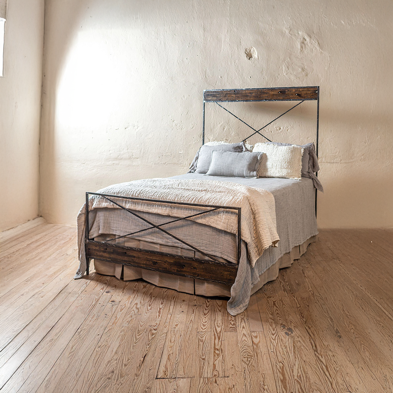 Urban Forge Meridian Hand-Forged Iron Bed