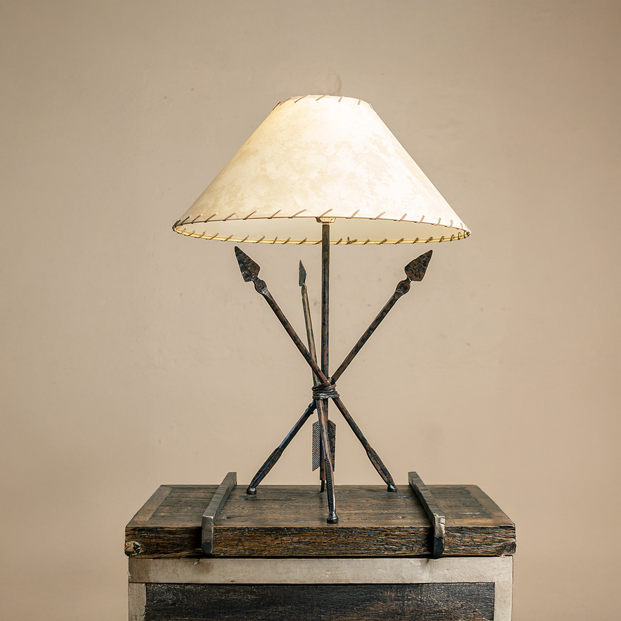 Urban Forge Ozark Iron Table Lamp