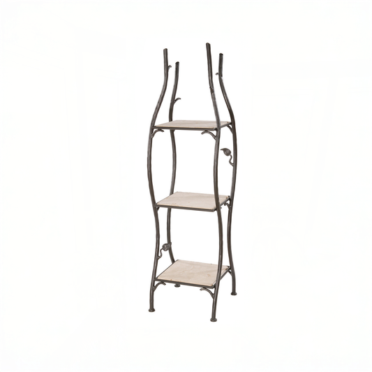 Urban Forge Iron Standing Shelf Sylamore Narrow