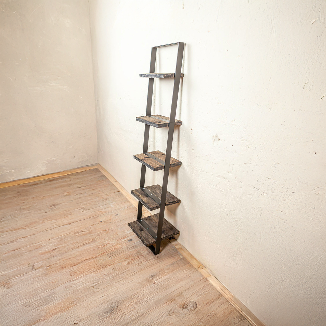 Urban Forge The 201 Narrow Ladder Wall Shelf